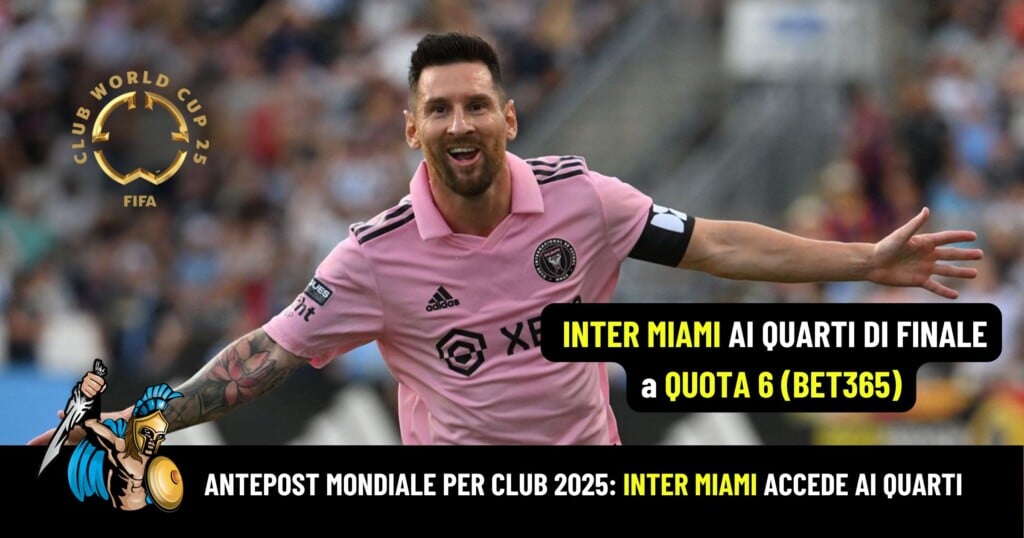 antepost mondiale per club inter miami