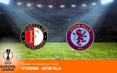 Feyenoord-Aston Villa: Pronostico Europa League 02.10.2025