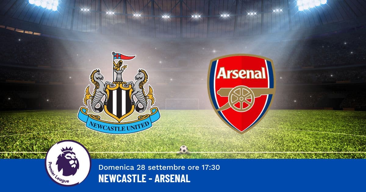 pronostico-newcastle-arsenal-6-giornata-premier-28-settembre-2025