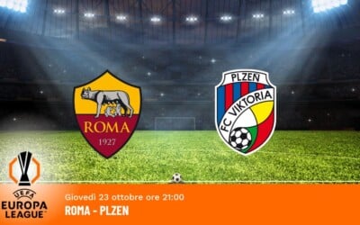 Roma-Plzen: Pronostico Europa League 23.10.2025