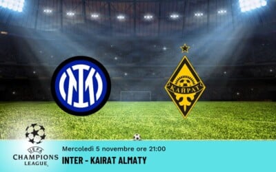 Inter-Kairat Almaty: Pronostico Champions 05.11.2025
