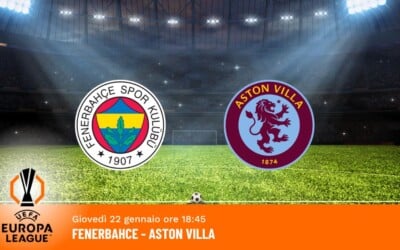 Fenerbahce-Aston Villa: Pronostico Europa League 22.01.2026