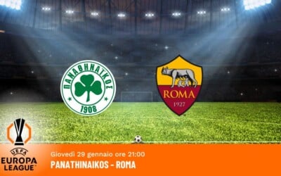 Panathinaikos-Roma: Pronostico Europa League 29.01.2026