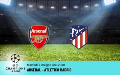 Arsenal-Atletico: Pronostico Champions 05.05.2026