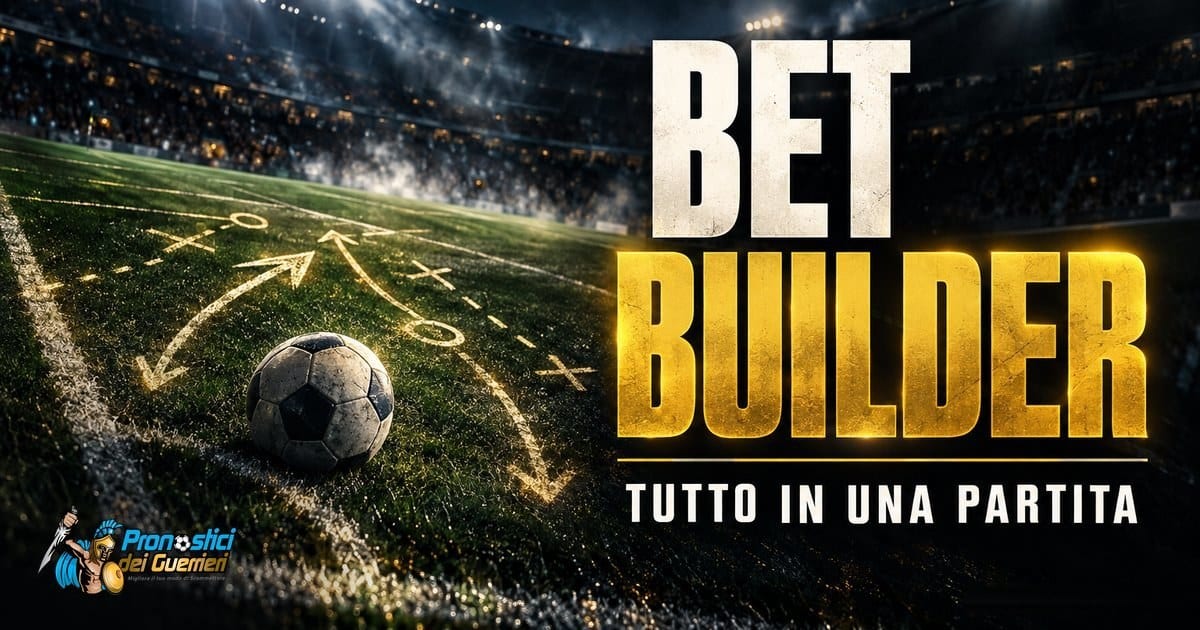 Bet builder: tutto in una partita Bet builder: tutto in una partita