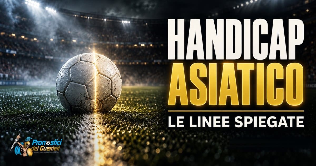 Handicap asiatico: le linee spiegate Handicap asiatico: le linee spiegate