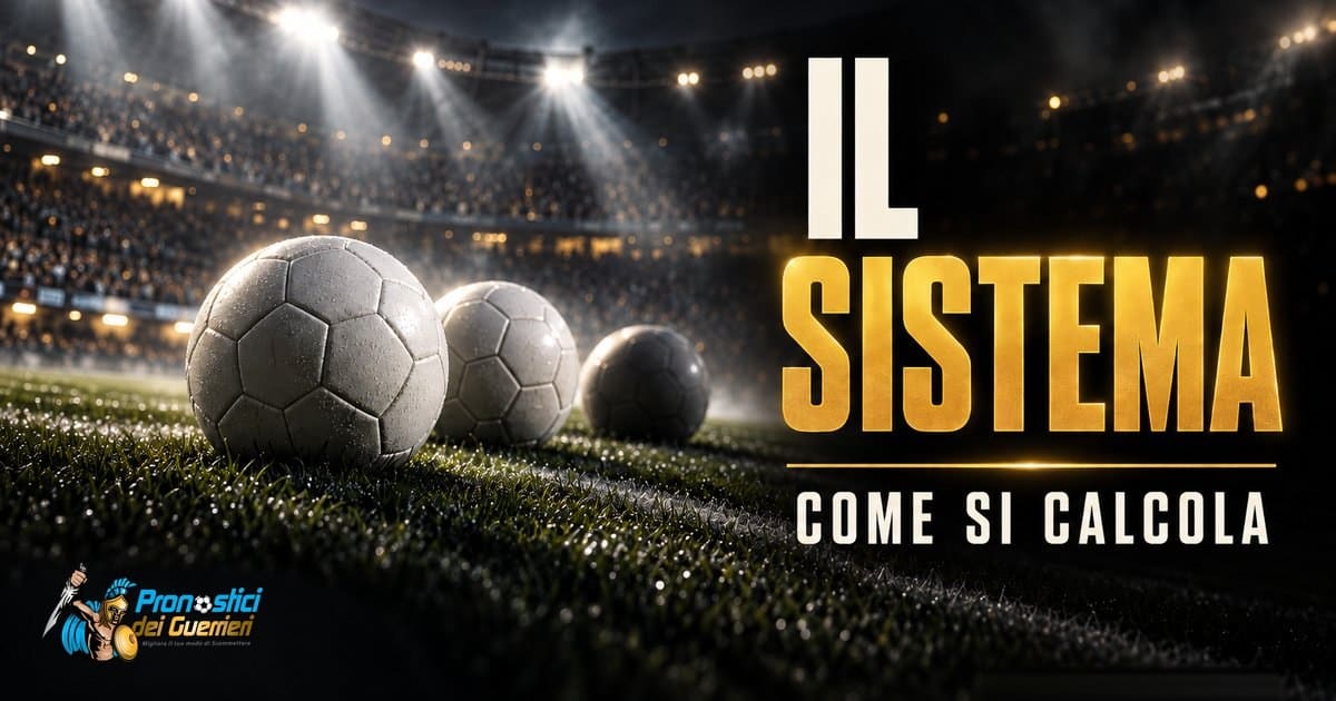 Il sistema di scommesse: come si calcola Il sistema di scommesse: come si calcola